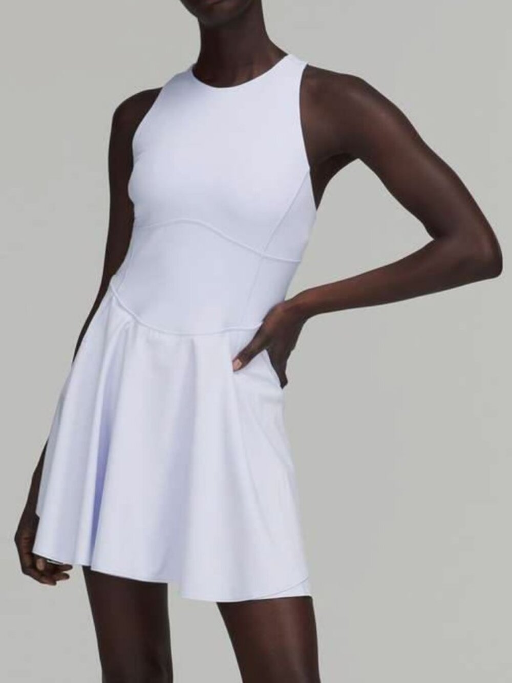 Lululemon Athletica Women's Court Crush Dress in Pastel Blue Size 6